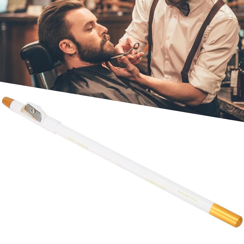 woobles Beard Pencil, Professional Beard Pencil Filler, Household Beard Pencil Liner Shaping Styling Tool, Grooming Kit Tracing Tool(white) - Image 5